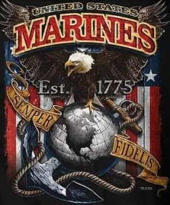 Marines For All That Served Fighting Eagle T-Shirt -Fashion-Military Uniform bat 368blk web 01 1000px 2000x