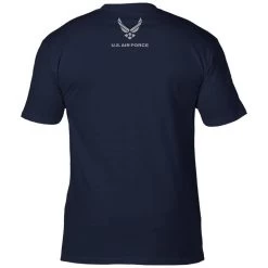 US Air Force 'Flight' T-Shirt -Fashion-Military Uniform bat 672nvy web 02 720x