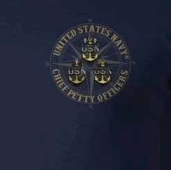 US Navy Chiefs Goat Locker Men's Premium T-Shirt -Fashion-Military Uniform bat 916nvy web 02 2000x