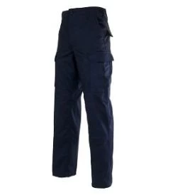 Dark Navy Poly Cotton Battle Ripstop BDU Pants -Fashion-Military Uniform bdu pants navy 1
