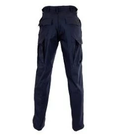 Dark Navy Poly Cotton Battle Ripstop BDU Pants -Fashion-Military Uniform bdu pants navy 4