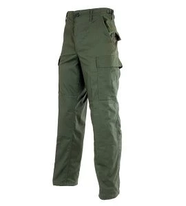 Olive Poly Cotton Twill BDU Pants 2 Olive Poly Cotton Twill BDU Pants - Image 2