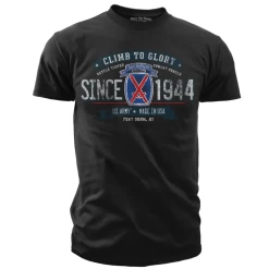 10th Mountain "Climb To Glory" T-Shirt