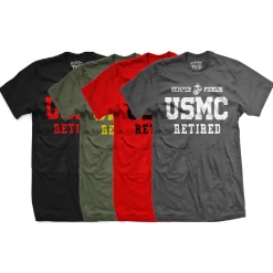 USMC "Retired" T-Shirt