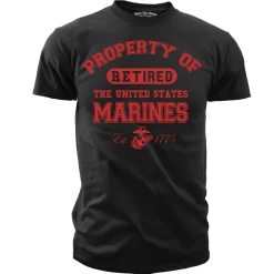 USMC "Property Of USMC" T-Shirt