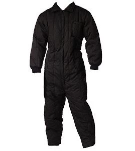 Black Insulated Coveralls 1 Black Insulated Coveralls