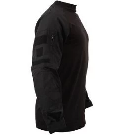 Black Fire Retardant NYCO Combat Shirt -Fashion-Military Uniform black combat shirt 1