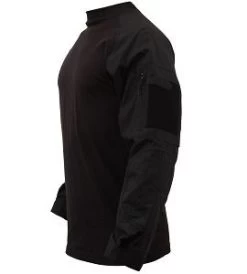 Black Fire Retardant NYCO Combat Shirt -Fashion-Military Uniform black combat shirt 2