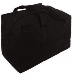 Canvas Gear Parachute Cargo Bags -Fashion-Military Uniform black parachute bag