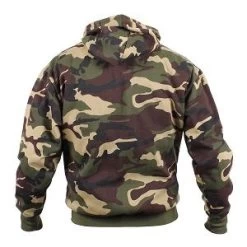 Fleece Lined Pullover Camo Hoodie Sweatshirt -Fashion-Military Uniform camouflage pullover hooded sweatshirt 2