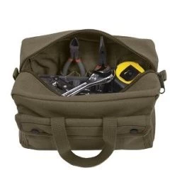 Military Surplus GI Style Canvas Mechanics Tool Bag - Small -Fashion-Military Uniform canvas tool bag small olive