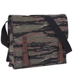 Military Vintage Canvas Medic Bag W/Leather Straps 8 Military Vintage Canvas Medic Bag W/Leather Straps -Fashion-Military Uniform canvas medic bag tigerstripe