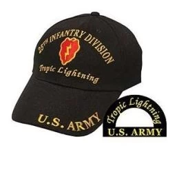 25th Infantry Division Baseball Hat - Tropic Lightning
