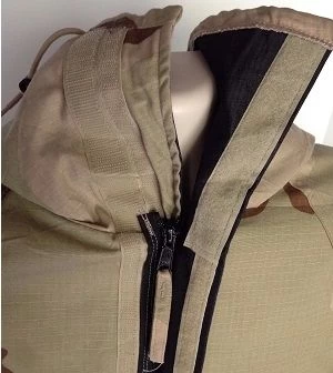 Overgarment, Chemical Protective Desert Camo Jacket 4 Overgarment, Chemical Protective Desert Camo Jacket - Image 4