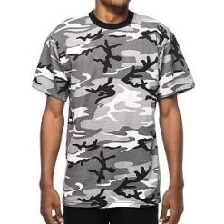 City Camo T Shirt -Fashion-Military Uniform city camo t shirt front us