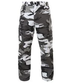 City Camo Vintage Paratrooper Fatigue Pants -Fashion-Military Uniform city camo vintage paratrooper fatigue pants 2