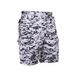 City Digital Camo Shorts, Button Fly, 6 Pockets - BDU Shorts