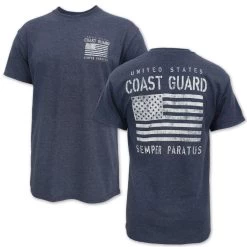 Coast Guard Tonal Flag Semper Paratus T-Shirt