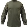 Olive Drab Green Fire Retardant NYCO Combat Shirt