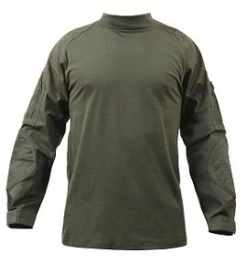 Olive Drab Green Fire Retardant NYCO Combat Shirt