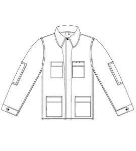 Khaki 100% Cotton Ripstop BDU Shirt 2 Khaki 100% Cotton Ripstop BDU Shirt - Image 2