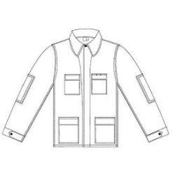 Olive Drab 100% Cotton Ripstop Fatigue Shirt 3 Olive Drab 100% Cotton Ripstop Fatigue Shirt -Fashion-Military Uniform cotton ripstop bdu coats olive