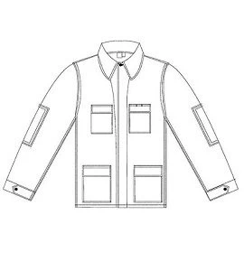 Olive Drab 100% Cotton Ripstop Fatigue Shirt 2 Olive Drab 100% Cotton Ripstop Fatigue Shirt - Image 2