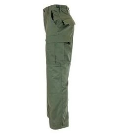 Olive Poly Cotton Battle Ripstop BDU Pants -Fashion-Military Uniform cotton ripstop bdu pants olive 12