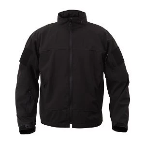 Black Covert Ops Light Weight Soft Shell Jacket 4 Black Covert Ops Light Weight Soft Shell Jacket - Image 4