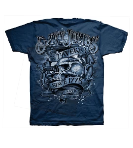 Navy Davy Jones - The Savior Of Sailors T-Shirt 3 Navy Davy Jones - The Savior Of Sailors T-Shirt - Image 3