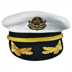 Deluxe Adjustable Captains Yacht Cap -Fashion-Military Uniform deluxe adjustable yacht cap 2