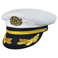 Deluxe Adjustable Captains Yacht Cap -Fashion-Military Uniform deluxe adjustable yacht cap 3