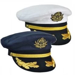 Deluxe Adjustable Captains Yacht Cap
