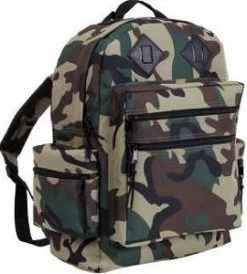 Deluxe Water Resistant Day Pack Backpack -Fashion-Military Uniform deluxewaterresistantbackpack3
