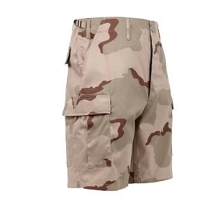 Tri-Color Desert Camo BDU Shorts 2 Tri-Color Desert Camo BDU Shorts - Image 2
