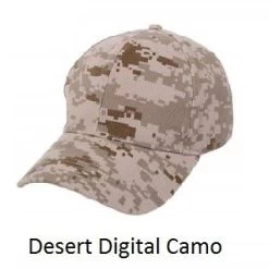 Supreme Camo Low Profile Baseball Caps -Fashion-Military Uniform desert digital camo baseball cap