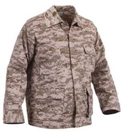 Desert Digital Camo BDU Shirt -Fashion-Military Uniform desert digital camo bdu shirt 2