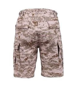 Desert Digital Camo, Button Fly, 6 Pockets, Perfect Fit - BDU Shorts 3 Desert Digital Camo, Button Fly, 6 Pockets, Perfect Fit - BDU Shorts - Image 3