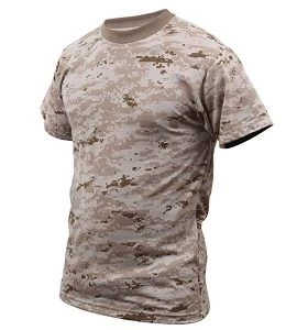 Desert Digital Camouflage T-Shirt 3 Desert Digital Camouflage T-Shirt - Image 3