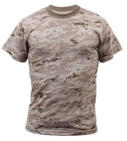 Desert Digital Camouflage T-Shirt