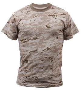 Desert Digital Camouflage T-Shirt 1 Desert Digital Camouflage T-Shirt