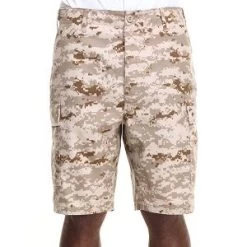 Desert Digital Camo, Button Fly, 6 Pockets, Perfect Fit - BDU Shorts 11 Desert Digital Camo, Button Fly, 6 Pockets, Perfect Fit - BDU Shorts -Fashion-Military Uniform desert digital camo shorts 7