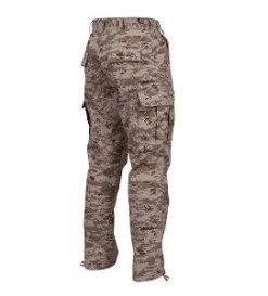 Desert Digital Camo BDU Pants -Fashion-Military Uniform desert digital pants back