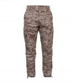 Desert Digital Camo BDU Pants -Fashion-Military Uniform desert digital pants front