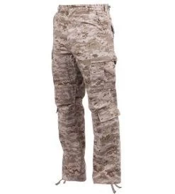 Desert Digital Vintage Paratrooper Pants -Fashion-Military Uniform desert digital vintage paratrooper fatigue pants 1