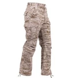 Desert Digital Vintage Paratrooper Pants -Fashion-Military Uniform desert digital vintage paratrooper fatigue pants 2