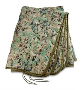 Woodland Digital Camo Military Style Poncho Liner 1 Woodland Digital Camo Military Style Poncho Liner