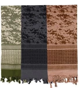 Camo Shemagh Tactical Desert Scarf 1 Camo Shemagh Tactical Desert Scarf