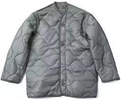 Used USA M-65 Field Jacket Liners - Foliage