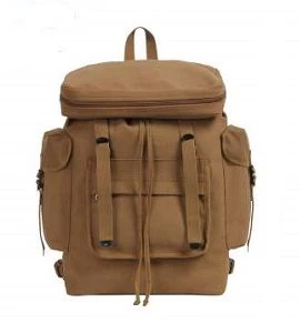 Canvas European Rucksack Heavy Duty Backpack 2 Canvas European Rucksack Heavy Duty Backpack - Image 2
